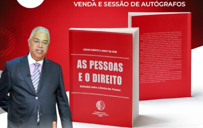 Carlos Burity da Silva lança o livro, ” As Pessoas e o Direito”