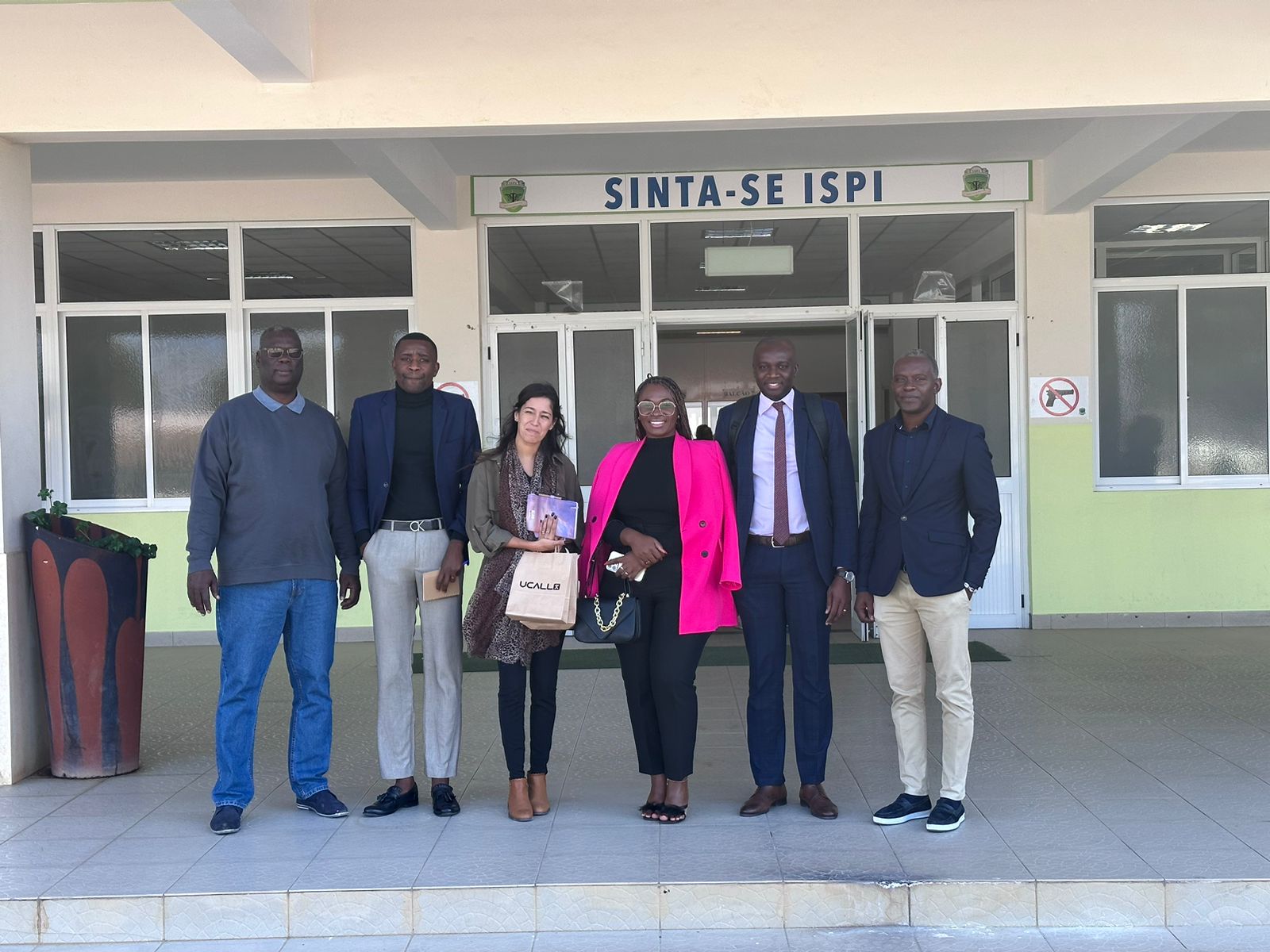 Ucall, o maior Contact Center de Angola, visita o ISPI