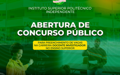 CONCURSO PÚBLICO DE INGRESSO EXTERNO – ISPI