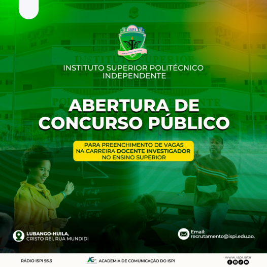 CONCURSO PÚBLICO DE INGRESSO EXTERNO – ISPI