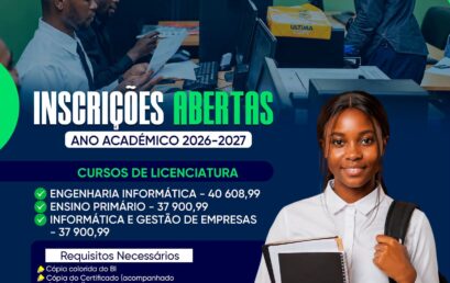 INSCRIÇÕES ANO ACADÉMICO 2026/27